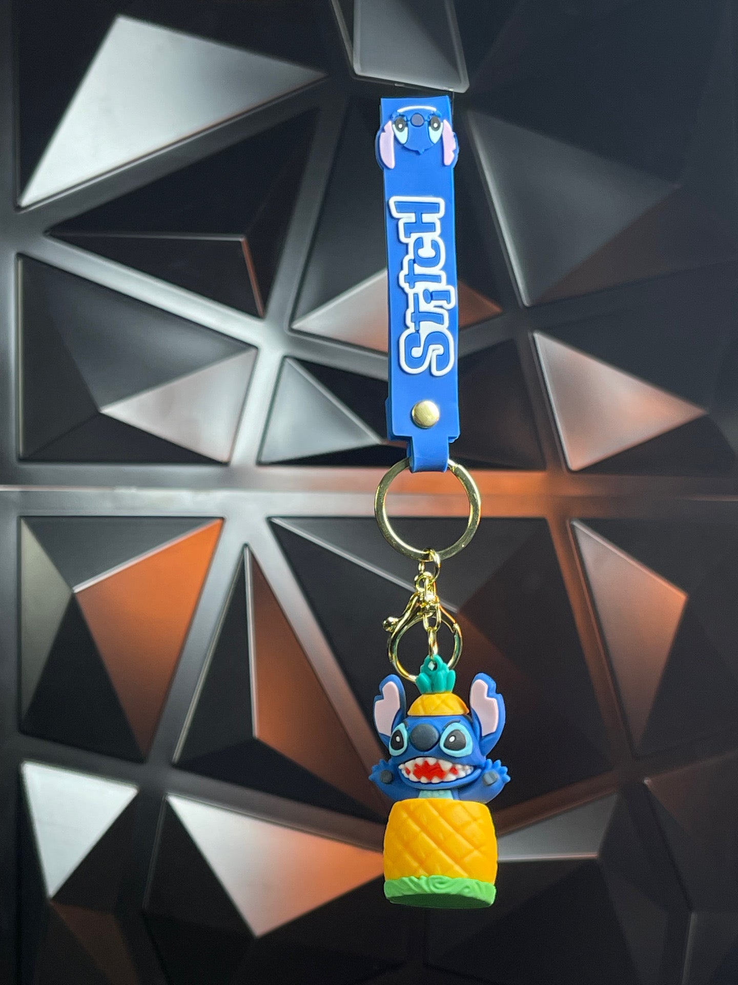 Porte cles STITCH ANANAS